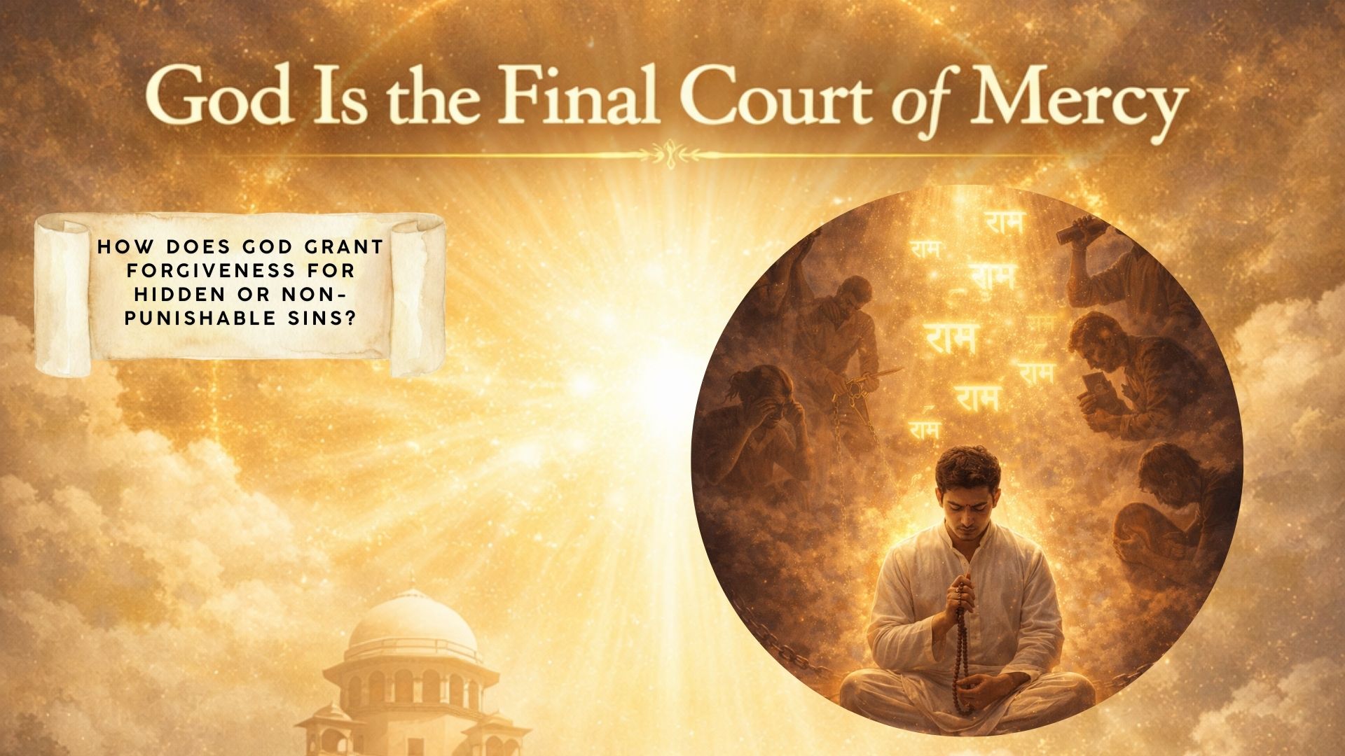 Sins of Past and Present Life Forgiveness