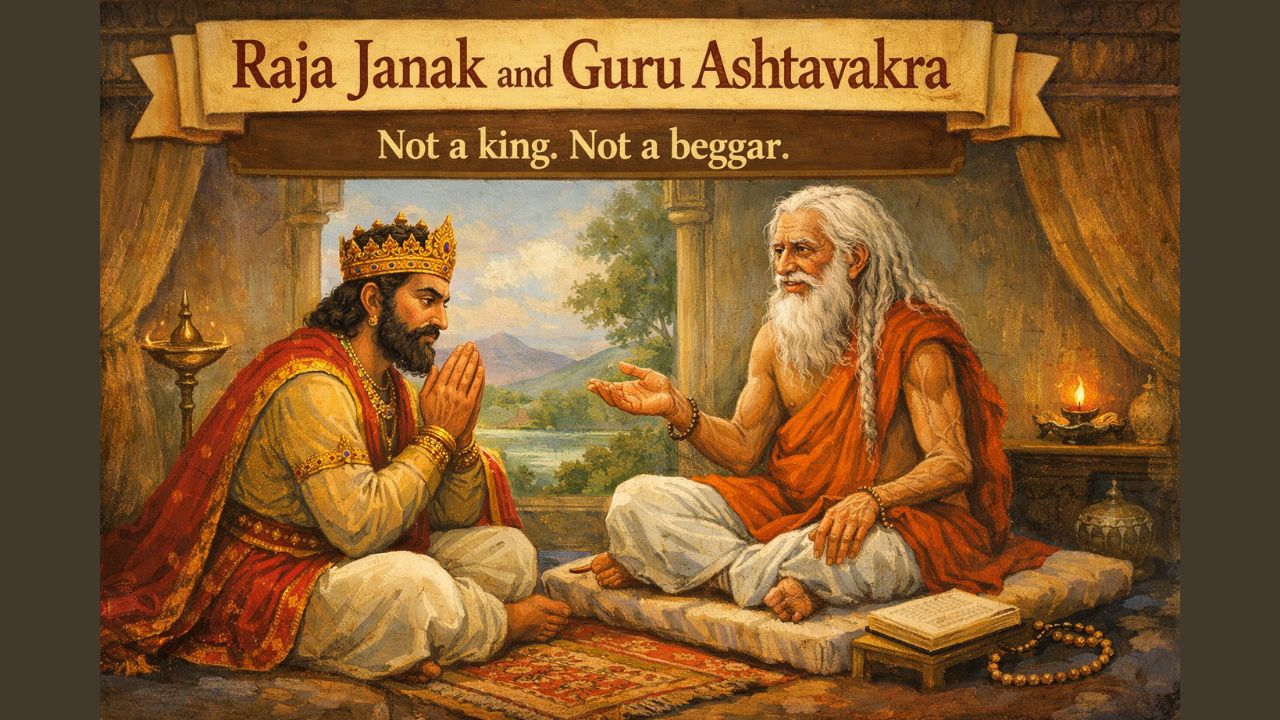 Raja Janak’s Dream – Not a King, Not a Beggar | Spiritual Wisdom by Guru Ashtavakra