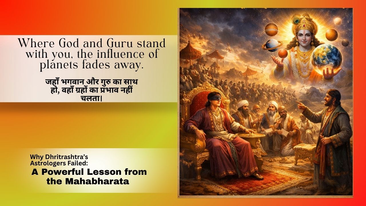 Mahabharata Wisdom: When God Is With You, Planets Have No Power