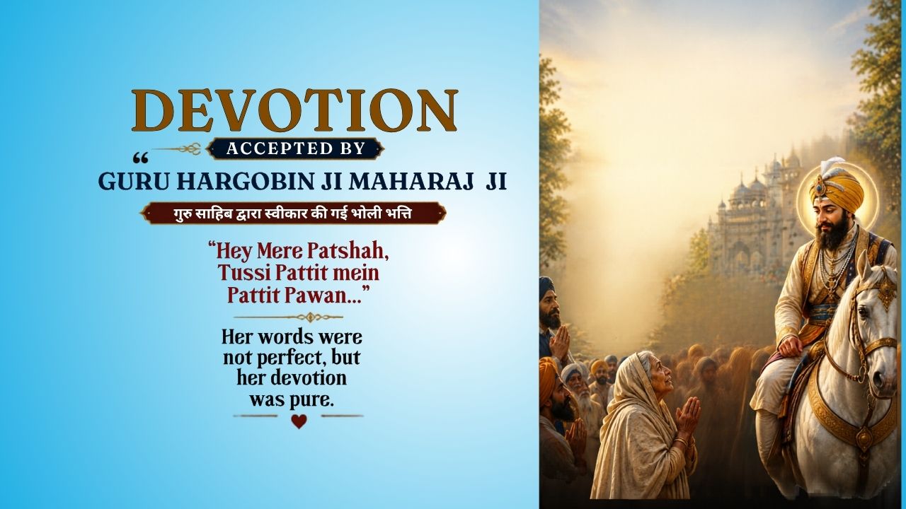 Innocent-Devotion-Accepted-By-Guru-HarGobind ji Maharaj ji