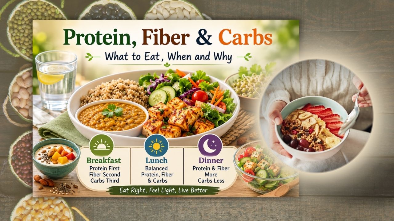 Protein Fiber And Carbohydrates Best Time To Eat