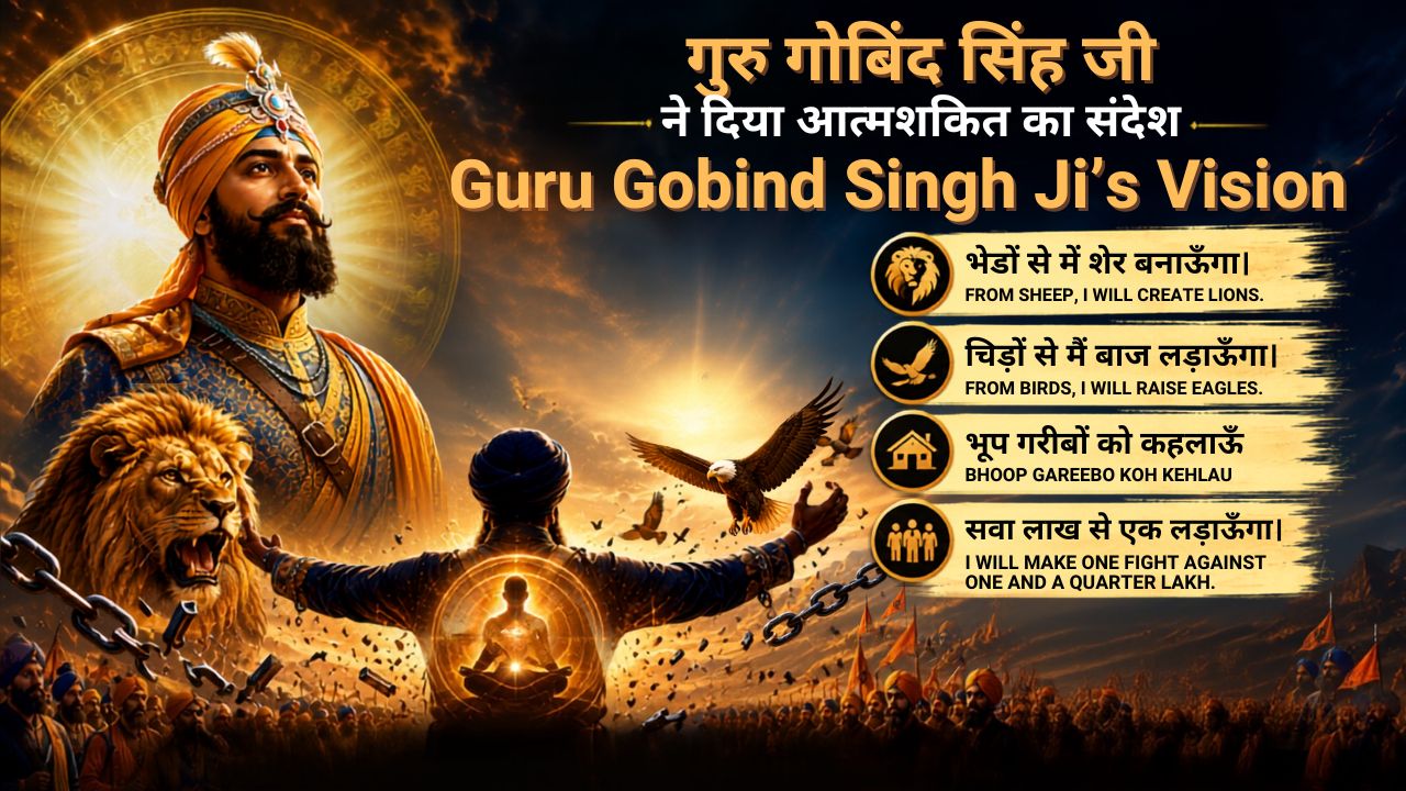 The Gurus Came To Make Us Powerful- Guru Gobind Singh Ji's Vision