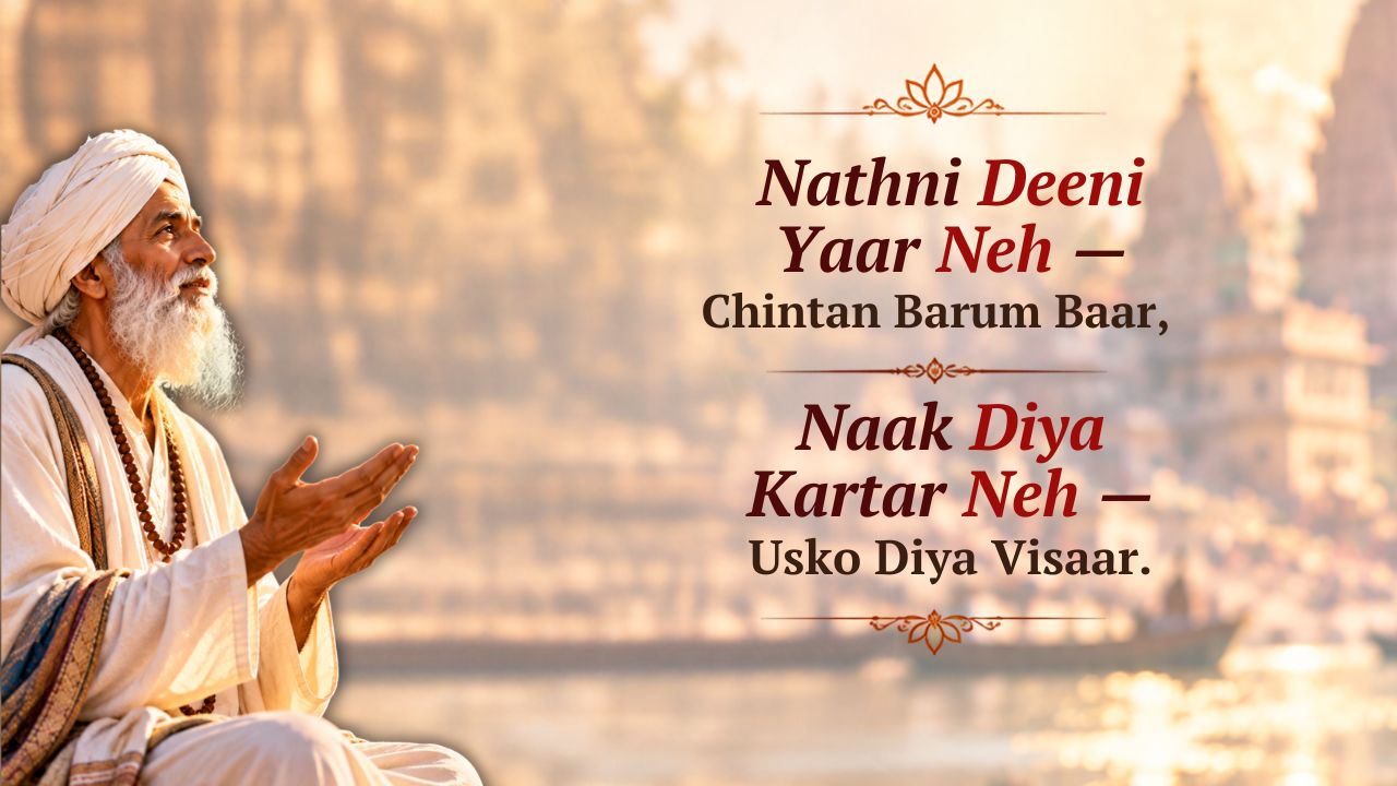 Kabeer Ji’s Teaching: Praise God, The True Giver