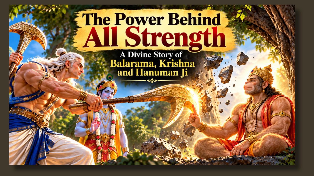 Lord Krishna Breaks Balram Pride Spiritual Story